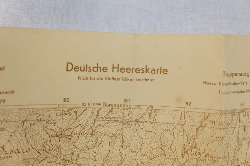Deutsche Heereskarte 1944