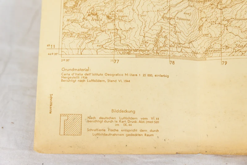 Deutsche Heereskarte 1944