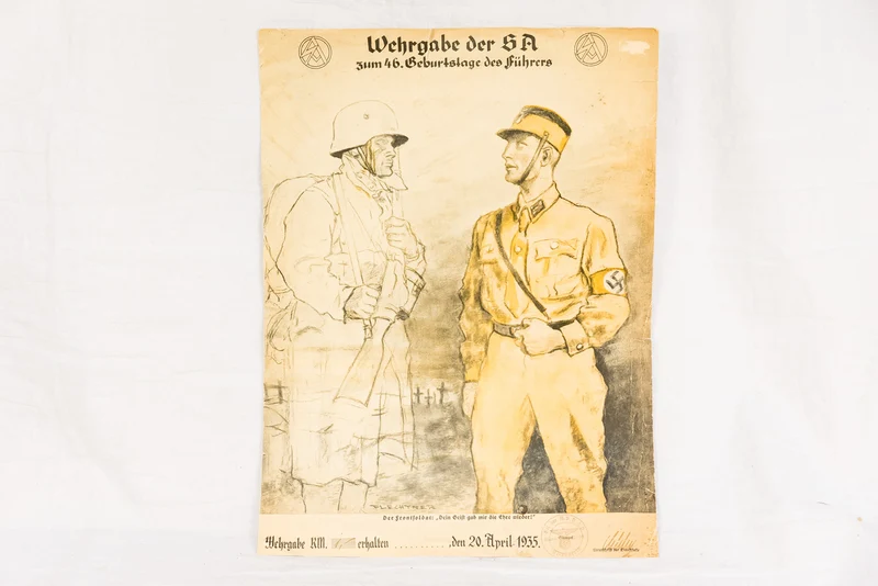 Bestelldienstplakat SA - Sturm Abteilung