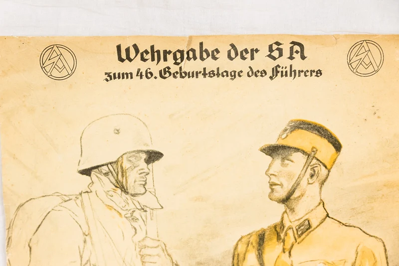 Bestelldienstplakat SA - Sturm Abteilung