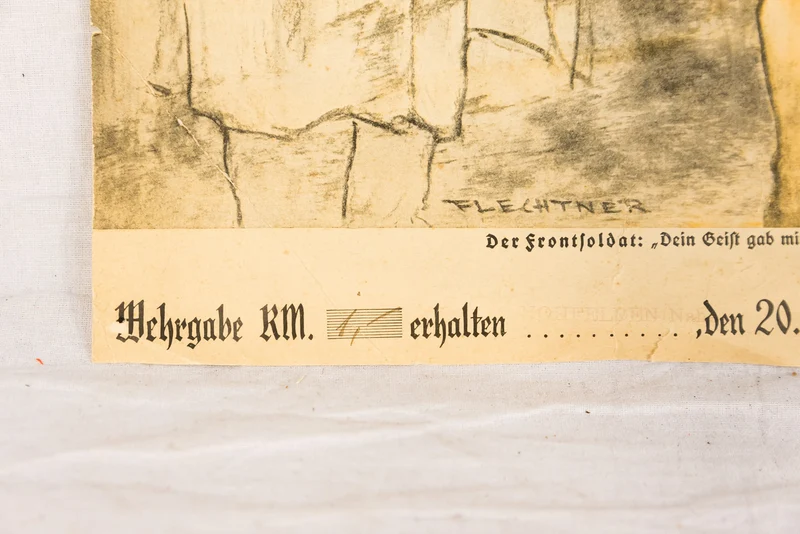 Bestelldienstplakat SA - Sturm Abteilung