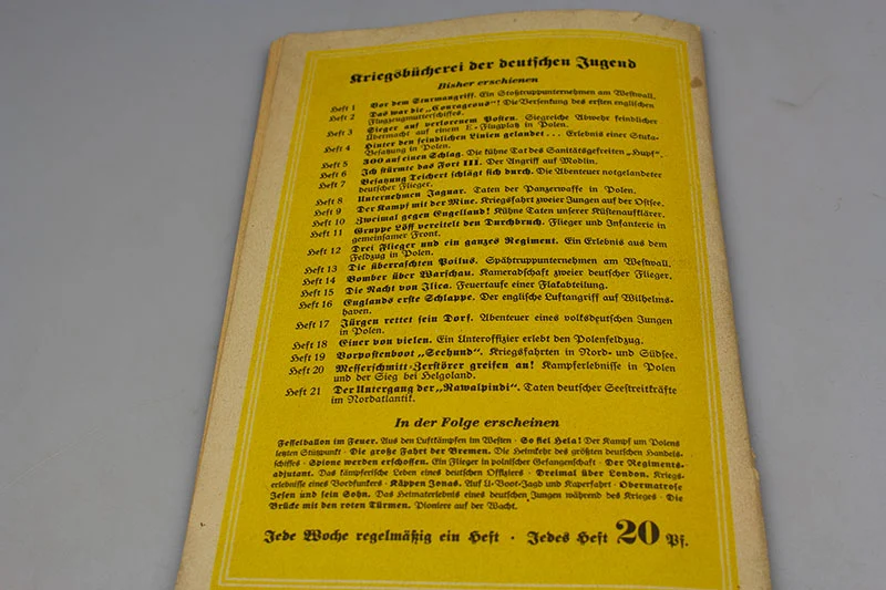 Kriegsbücherei der deutschen Jugend - "Der Untergang der Ravalpindi"