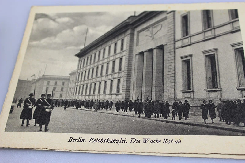 Nr. 2 Postkarten - Reichskanzlei und Brandenburger Tor