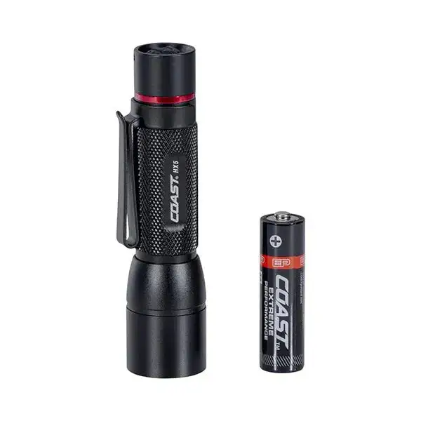 Taschenlampe HX5 410 Lumen schwarz rot