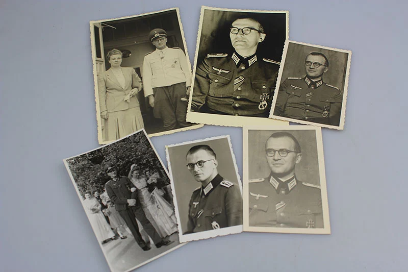 Nr. 6 Fotos Sehr dekorierter Leutnant Heer