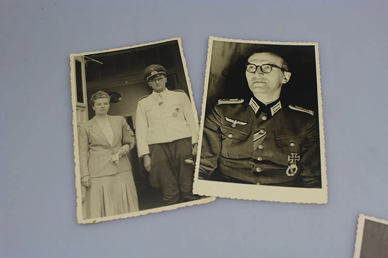 Nr. 6 Fotos Sehr dekorierter Leutnant Heer