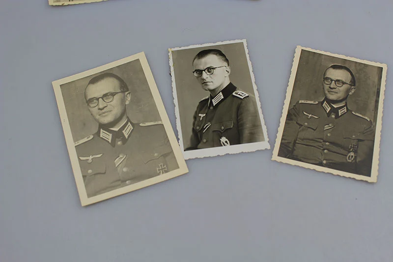 Nr. 6 Fotos Sehr dekorierter Leutnant Heer