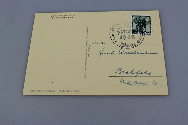 Postkarte Adolf Hitler