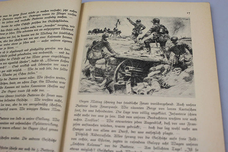 "Die Front des grauen Stahlhelms" 1936