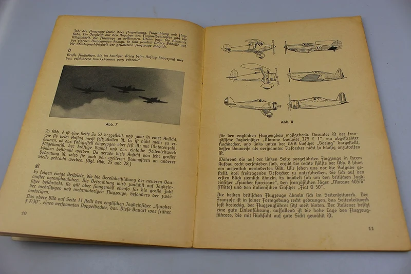 "Das Erkennen von Flugzeugen"