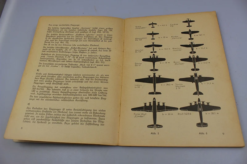 "Das Erkennen von Flugzeugen"