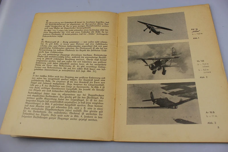 "Das Erkennen von Flugzeugen"