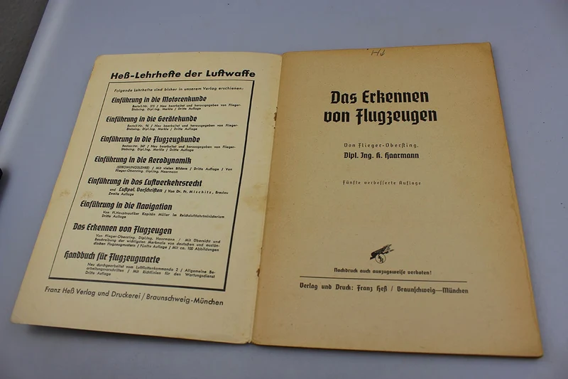 "Das Erkennen von Flugzeugen"
