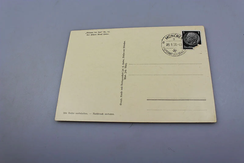 Postkarte Adolf Hitler