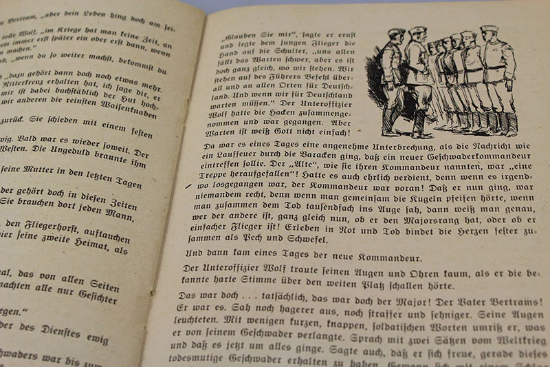 "Der tolle Wolf" Kriegsbücherei der Jugend