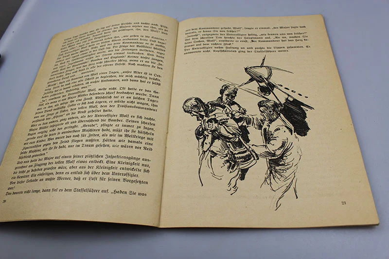 "Der tolle Wolf" Kriegsbücherei der Jugend