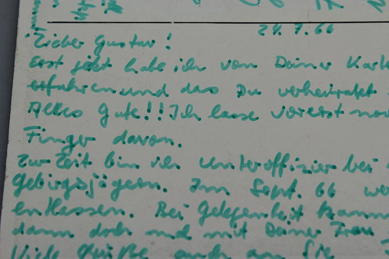 Postkarte aus den 60er Jahren Bad Reichenhall