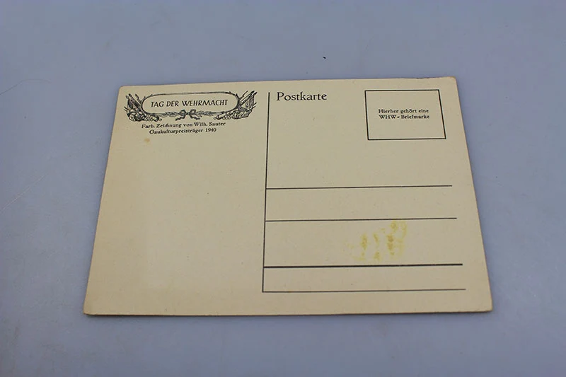 Postkarte "Tag der Wehrmacht"