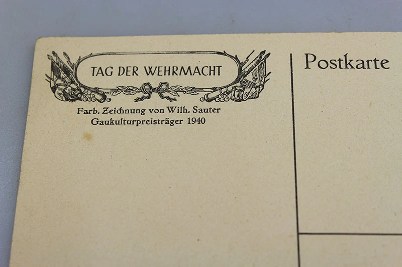 Postkarte "Tag der Wehrmacht"