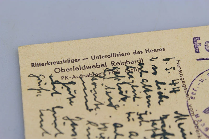 Postkartenserie Ritterkreuztrager