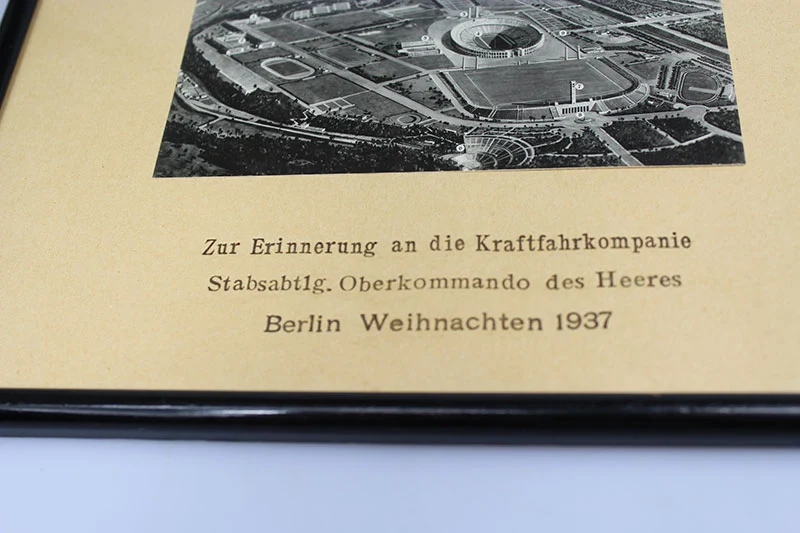 "Zur Erinerungs die Kraftfahrerkompanie des Herees"