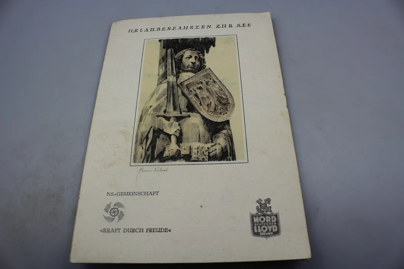Unterlagen zur Kreuzfahrt "Kraft durch Freude" 1938