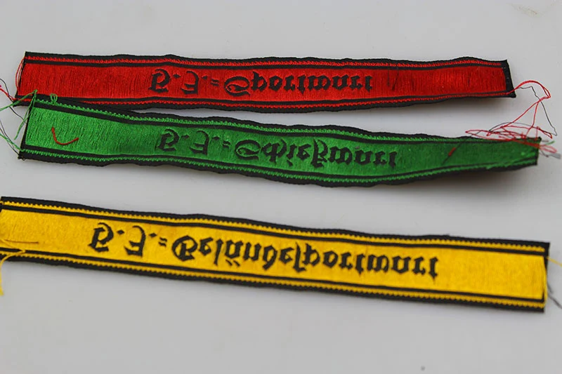 REPRO. Set aus drei Sportarmbändern der Hitlerjugend