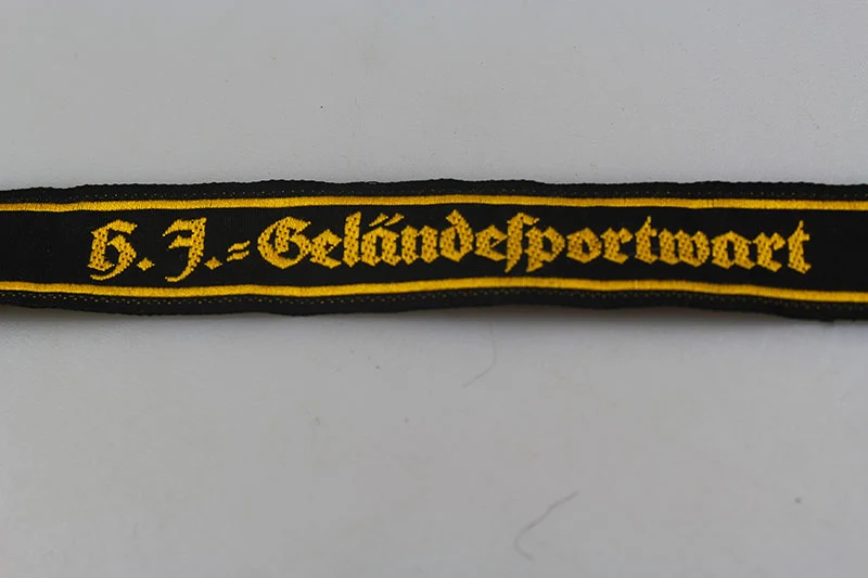REPRO. Set aus drei Sportarmbändern der Hitlerjugend