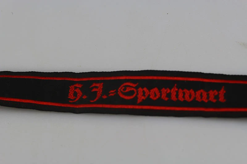 REPRO. Set aus drei Sportarmbändern der Hitlerjugend