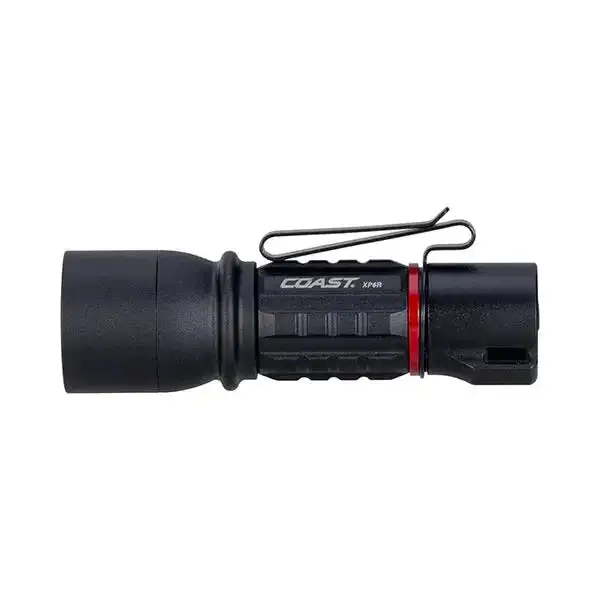 Taschenlampe XP6R 400 Lumen schwarz rot
