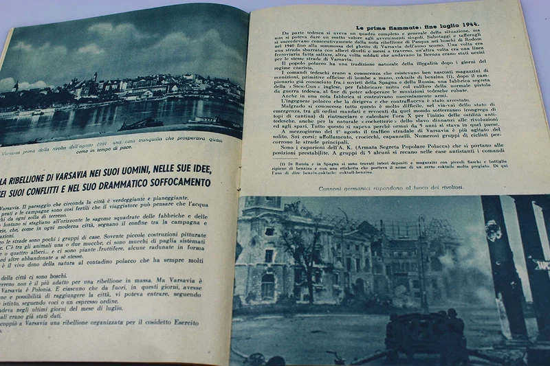 Fotoband "Aufstand gegen die Deutschen" von 1944