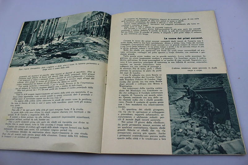 Fotoband "Aufstand gegen die Deutschen" von 1944
