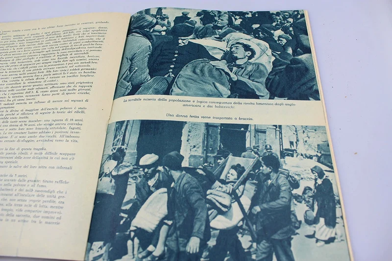 Fotoband "Aufstand gegen die Deutschen" von 1944