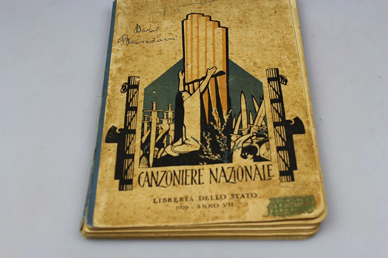 Ausgabe der "Canzoniere Nazionale" von 1939
