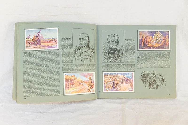 Aufklebersammlung "Weltkrieg 1914/18".