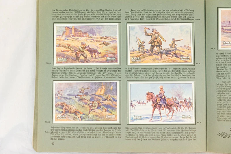 Aufklebersammlung "Weltkrieg 1914/18".