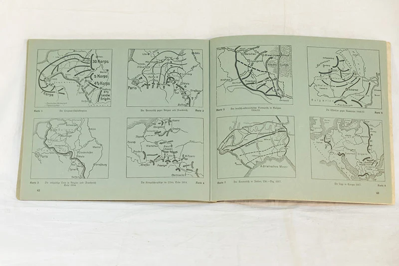 Aufklebersammlung "Weltkrieg 1914/18".