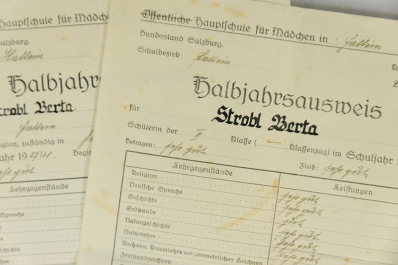Konvolut dokumentiert Mädchen RAD Female
