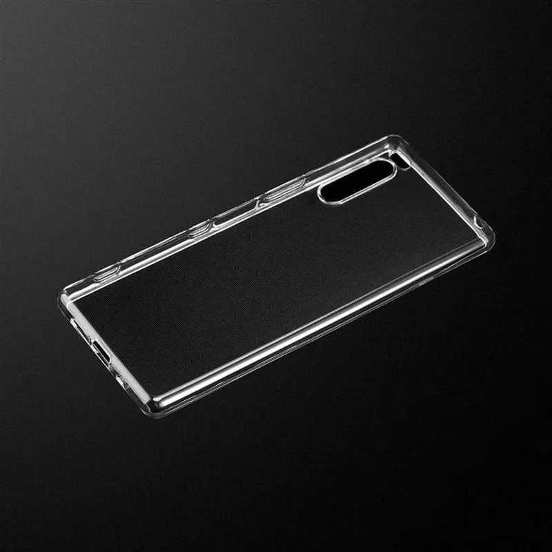 Cadorabo Hülle kompatibel mit Sony Xperia 5 Schutzhülle aus flexiblem TPU Silikon