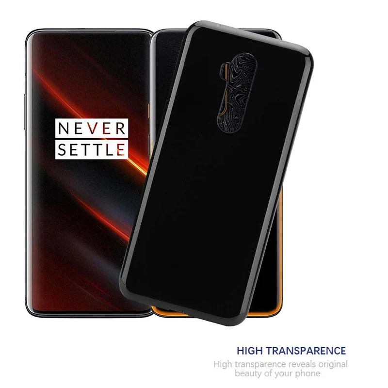 Cadorabo Hülle kompatibel mit OnePlus 7T PRO Schutzhülle aus flexiblem TPU Silikon