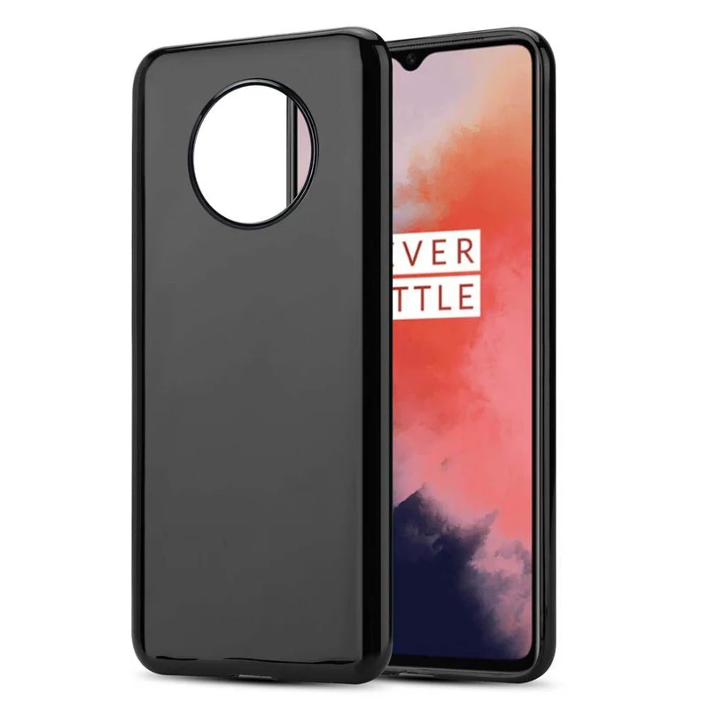 Cadorabo Hülle kompatibel mit OnePlus 7T Schutzhülle aus flexiblem TPU Silikon
