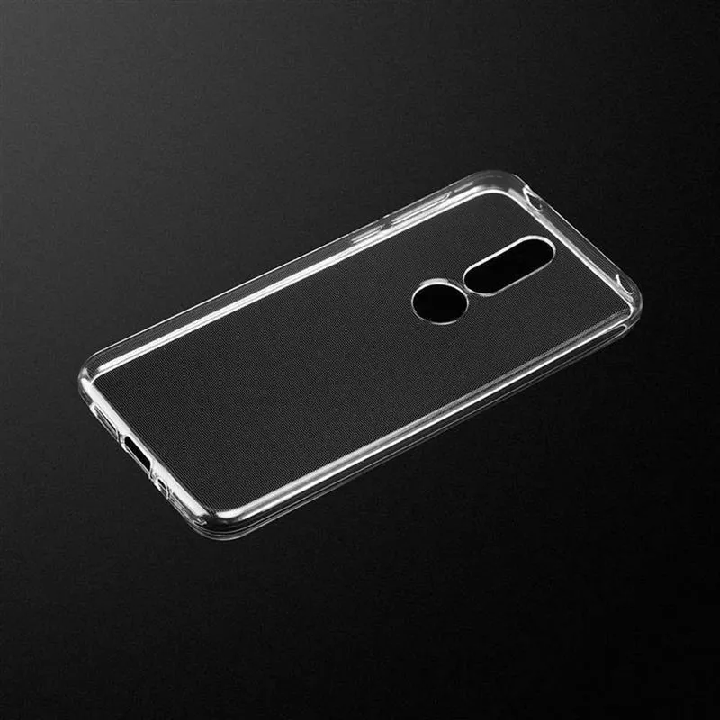 Cadorabo Hülle kompatibel mit Nokia 7,1 Schutzhülle aus flexiblem TPU Silikon