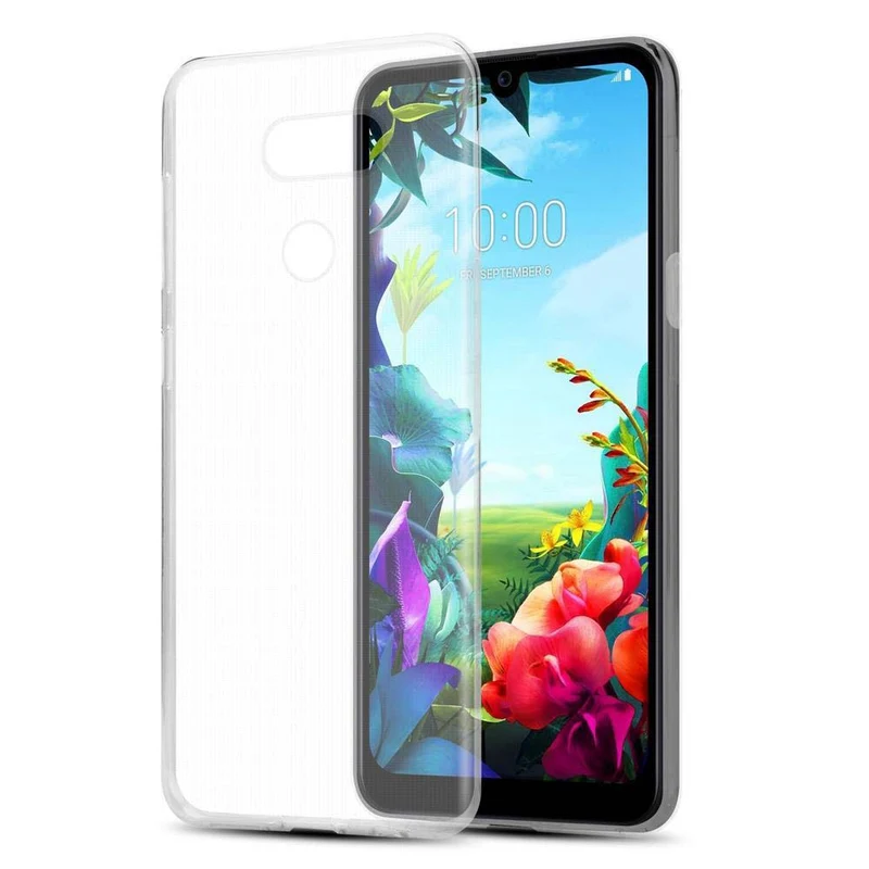 Cadorabo Hülle kompatibel mit LG K40S Schutzhülle aus flexiblem TPU Silikon