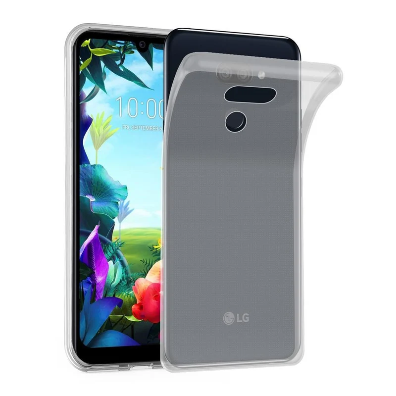 Cadorabo Hülle kompatibel mit LG K40S Schutzhülle aus flexiblem TPU Silikon