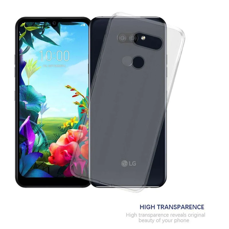 Cadorabo Hülle kompatibel mit LG K40S Schutzhülle aus flexiblem TPU Silikon