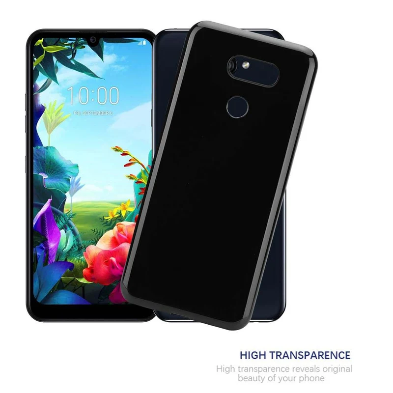 Cadorabo Hülle kompatibel mit LG K40S Schutzhülle aus flexiblem TPU Silikon
