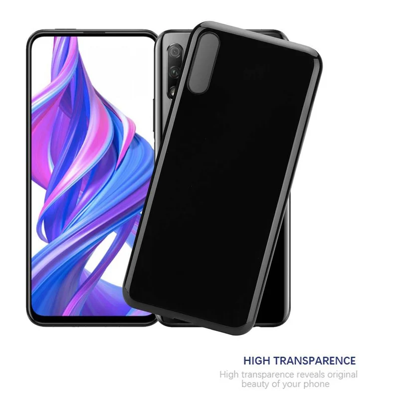 Cadorabo Hülle kompatibel mit Honor 9X PRO Schutzhülle aus flexiblem TPU Silikon