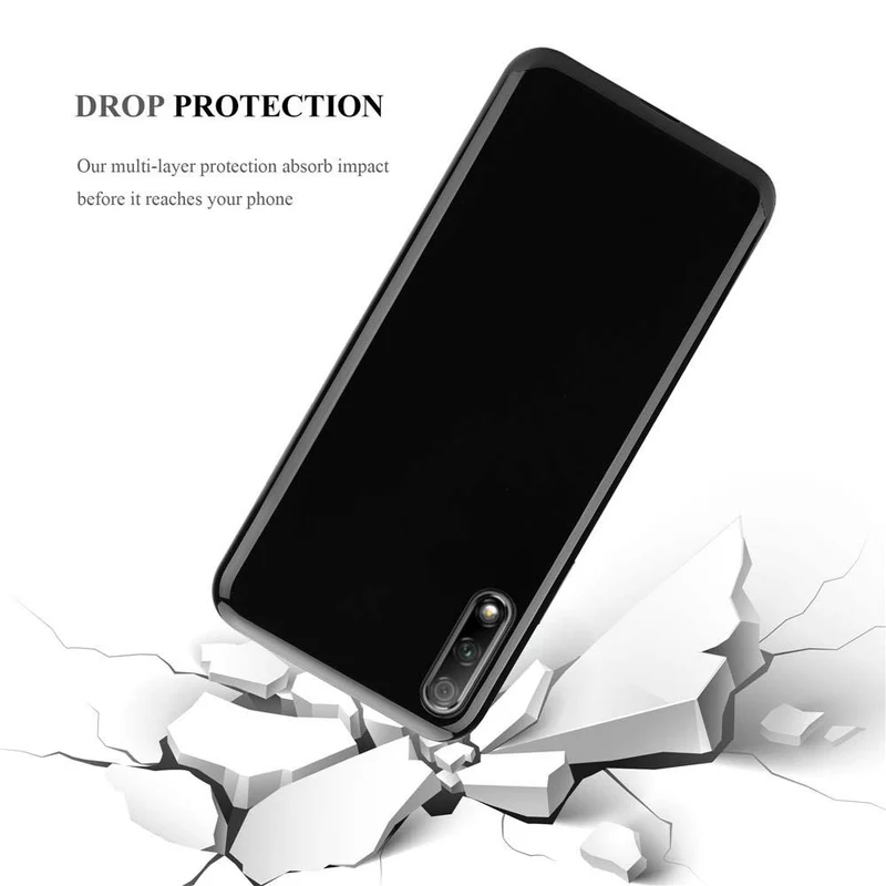 Cadorabo Hülle kompatibel mit Honor 9X PRO Schutzhülle aus flexiblem TPU Silikon