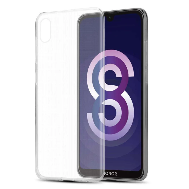 Cadorabo Hülle kompatibel mit Huawei Y5 2019 / Enjoy Play 8 / Honor 8S Schutzhülle aus flexiblem TPU Silikon