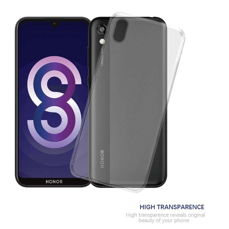 Cadorabo Hülle kompatibel mit Huawei Y5 2019 / Enjoy Play 8 / Honor 8S Schutzhülle aus flexiblem TPU Silikon